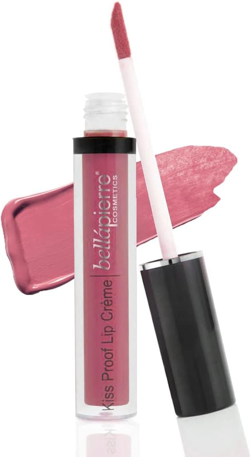 Kiss Proof Lip Crème | Richly Pigmented, Smooth Matte Finish | 100% Natural Formulation | Non-Toxic and Paraben Free |Long Lasting Nourishing, Color - Antique Pink