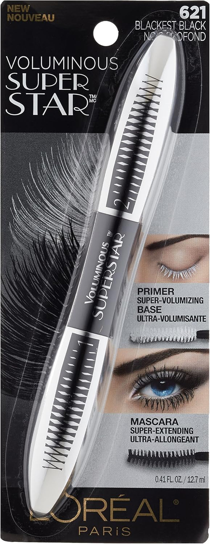 L’Oréal Paris Superstar Mascara Blackest Black