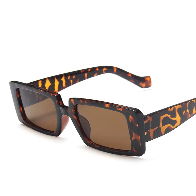 2023 Retro Square Sun Glasses Luxury Brand Travel Small Rectangle Sunglasses Women Men Vintage Oculos Lunette De Soleil Femme