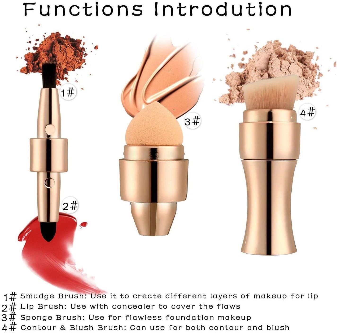 Foundation Sponge Mini Face Makeup Brush